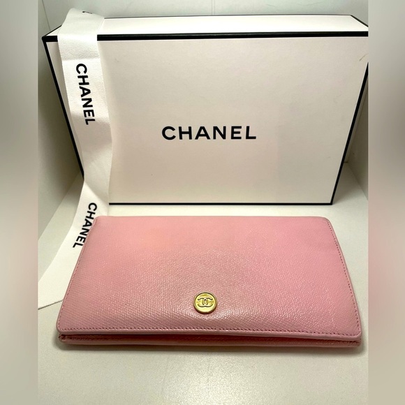 Chanel large flap wallet with chain - Picture 3 of 17